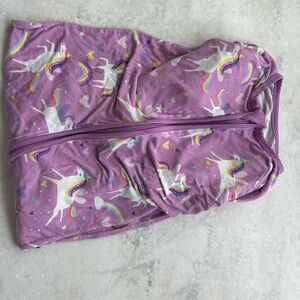 Little sleepies zippie- siennas unicorns